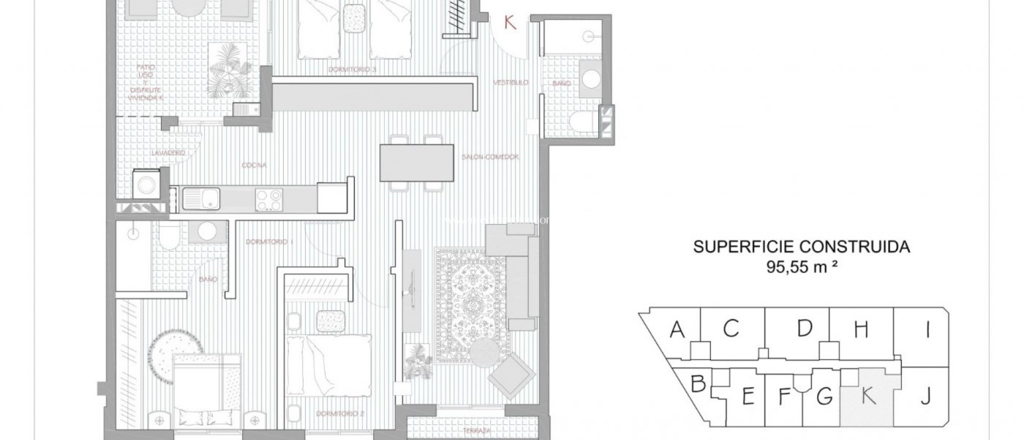 Nybyggnad - Lägenhet - Alcantarilla