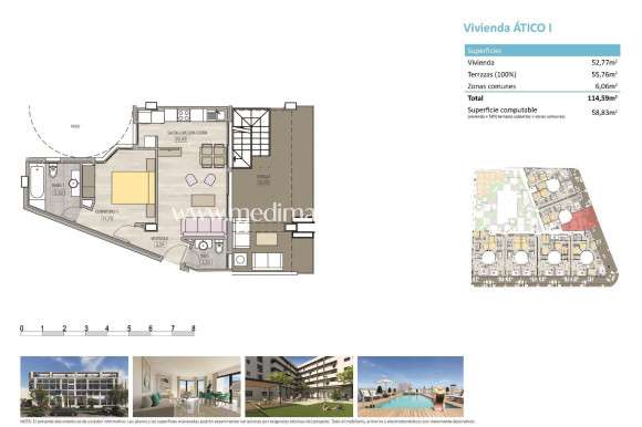 Neubauten - Penthouse - Alicante - La Florida